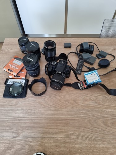 Kit canon eos 400d 3 - canon,