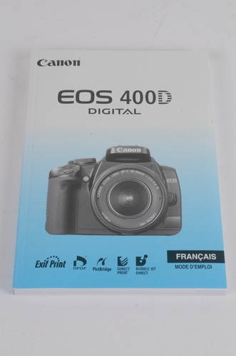 Canon eos 400d - 400d, manuale
